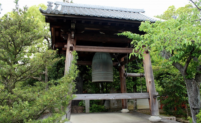 京都 蓮華寺　鐘楼