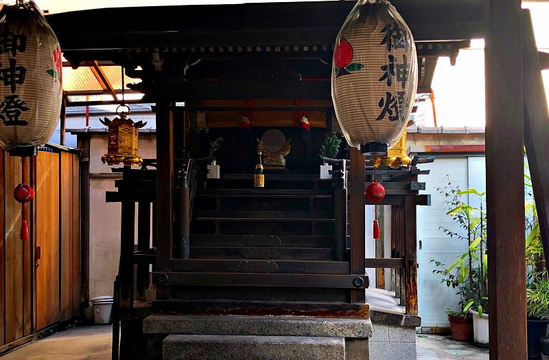 京都 繁昌神社　拝殿