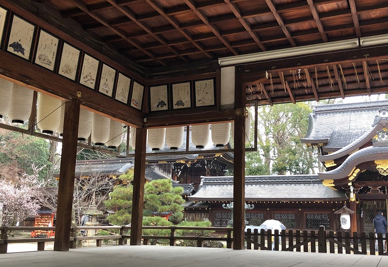 京都 今宮神社　拝殿
