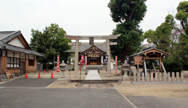 京都 田中神社 鳥居